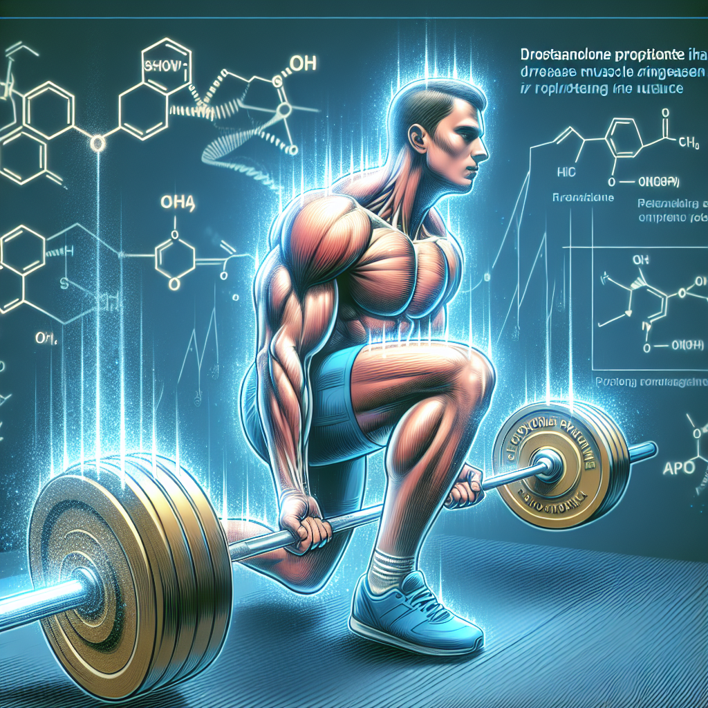 Augmentation du volume musculaire avec le propionate de drostanolone avec l'aide du propionate de drostanolone