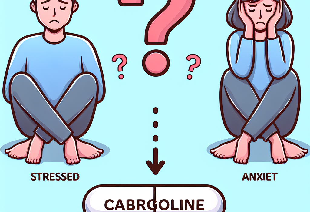 Cabergoline pour le stress et l'anxiété : est-ce utile ou non ?