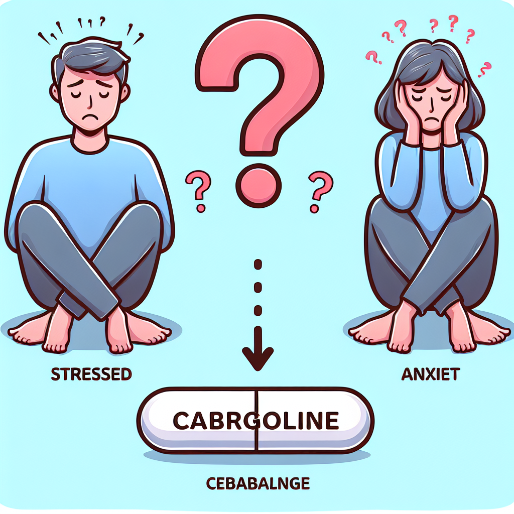 Cabergoline pour le stress et l'anxiété : est-ce utile ou non ?