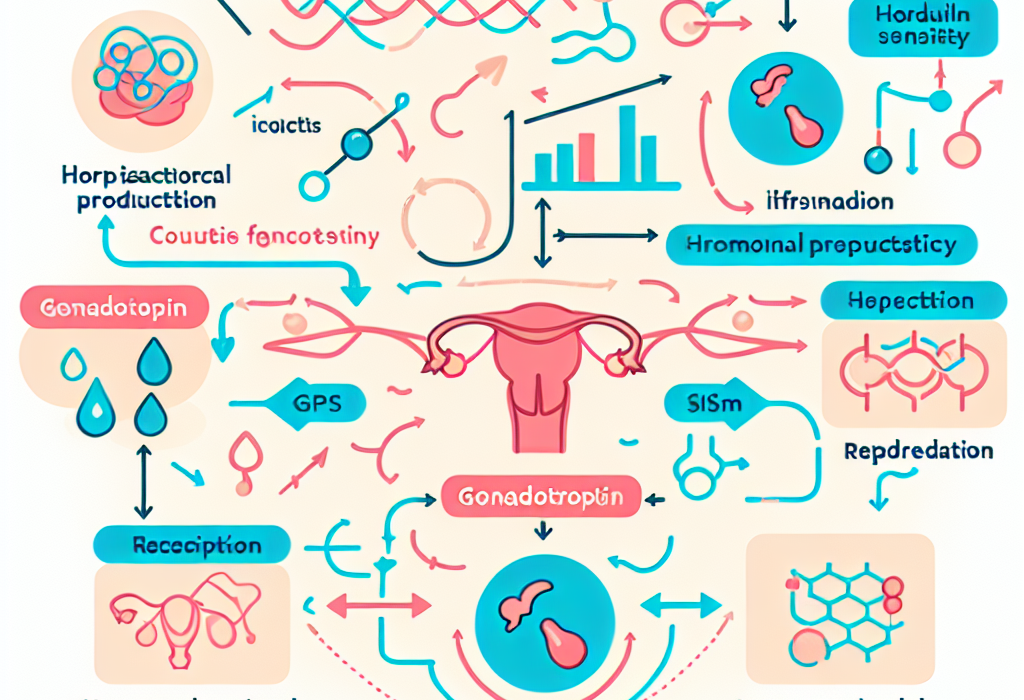 Comment la Gonadotropine affecte la sensibilité à l'insuline