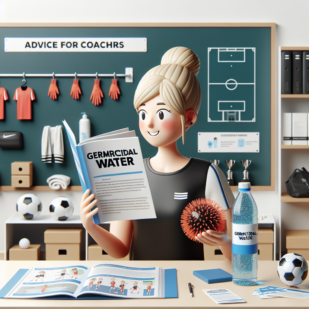 Conseils aux entraîneurs : comment intégrer l'Eau germicide dans l'hygiène du club