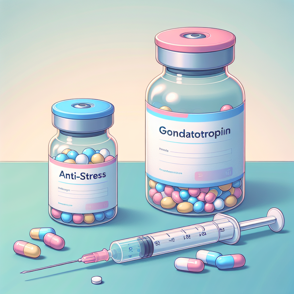 La Gonadotropine doit être utilisée en conjonction avec des suppléments anti-stress