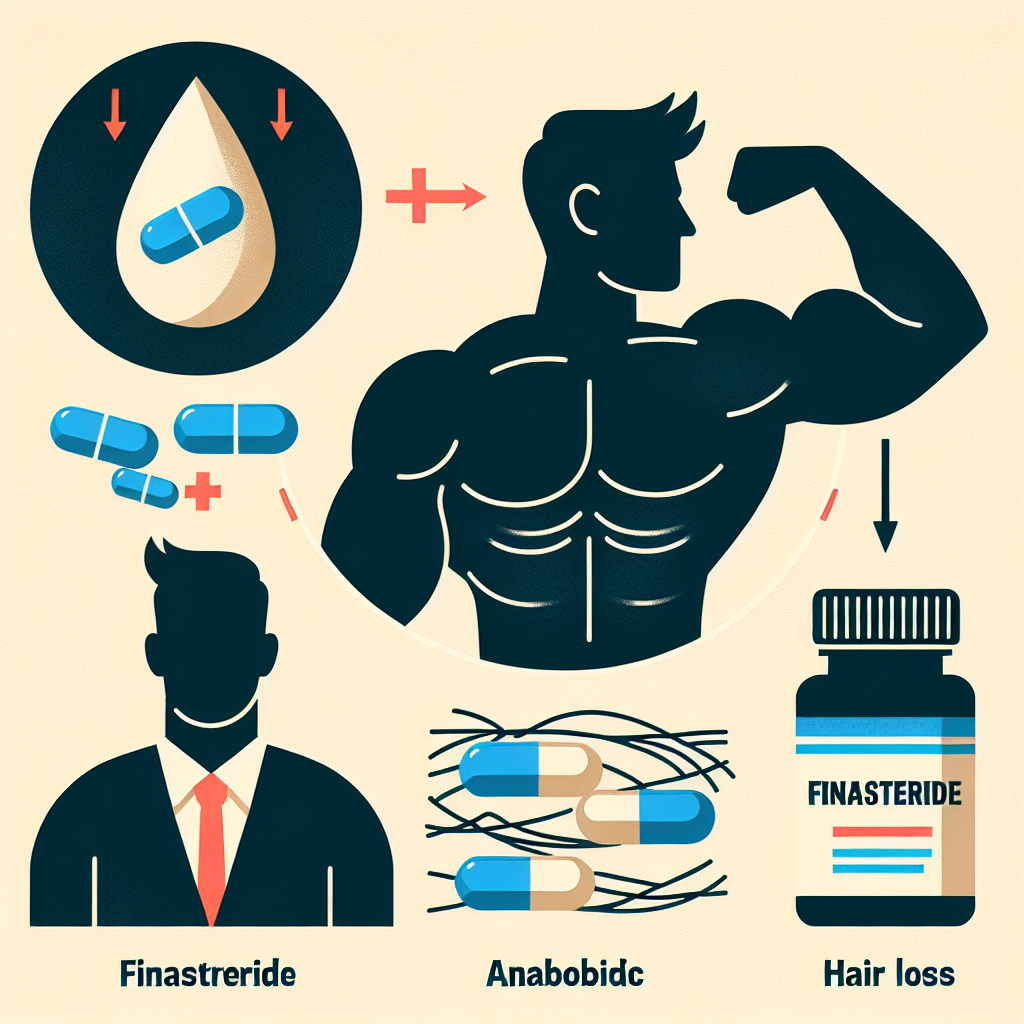 Le Finasteride comme moyen de réduire la perte de cheveux pendant une cure anabolisante