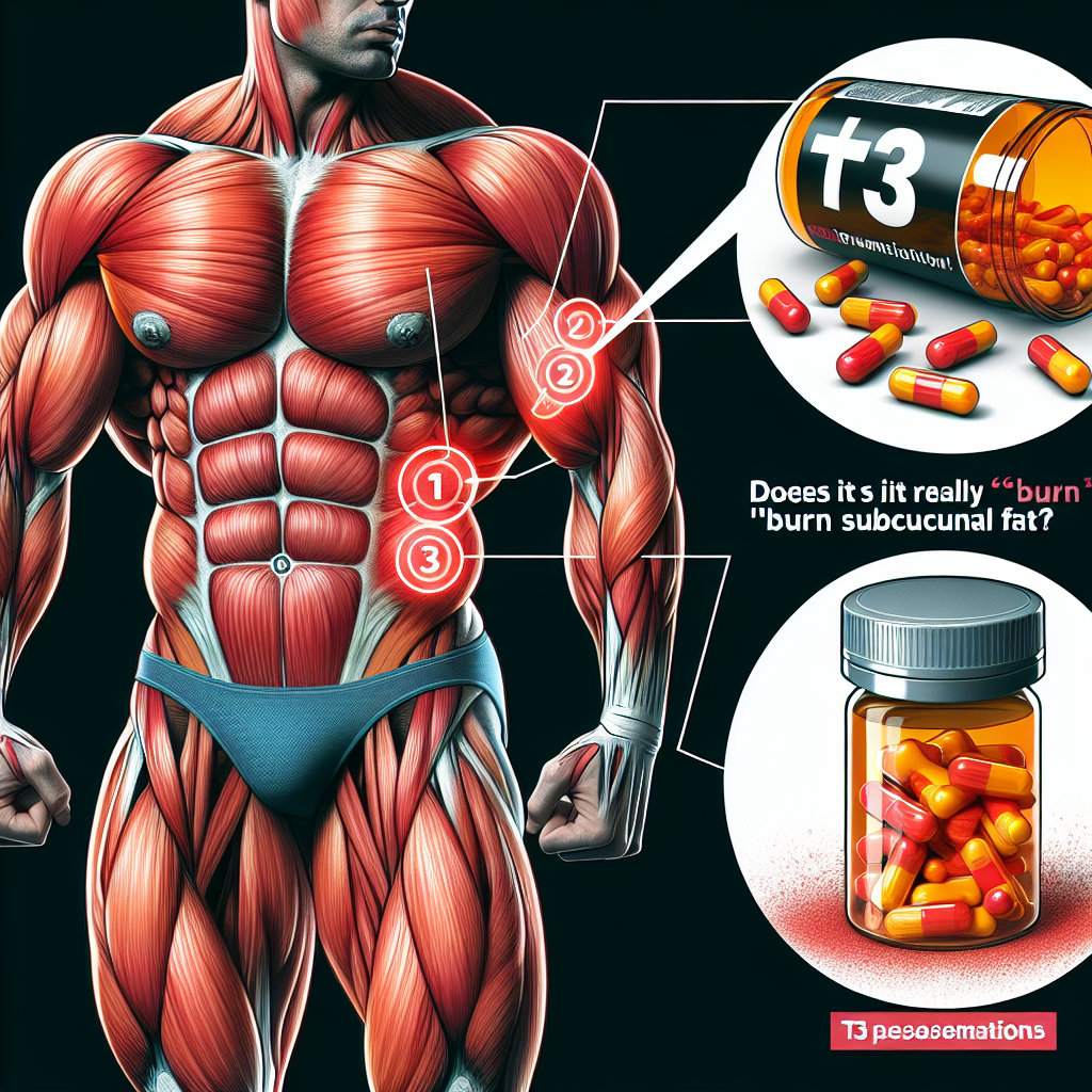 T3 et définition musculaire : le médicament « brûle-t-il » réellement la graisse sous-cutanée