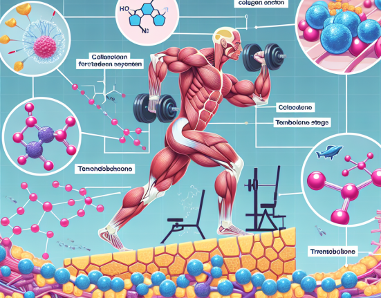 Comment le trenbolone affecte la synthèse du collagène