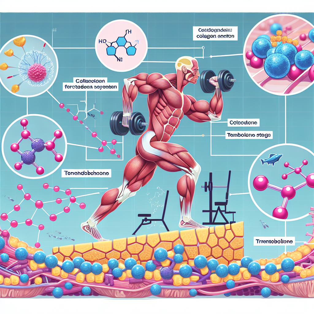 Comment le trenbolone affecte la synthèse du collagène