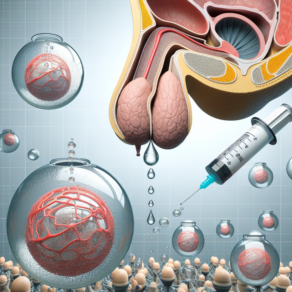 Effet de la suspension de testostérone (aqueuse) sur la taille des testicules