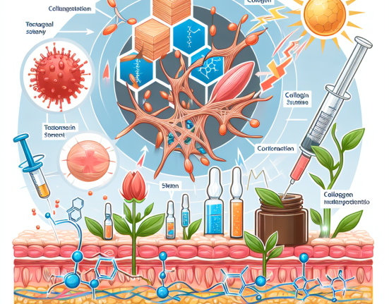 Effet du phénylpropionate de testostérone sur la synthèse du collagène