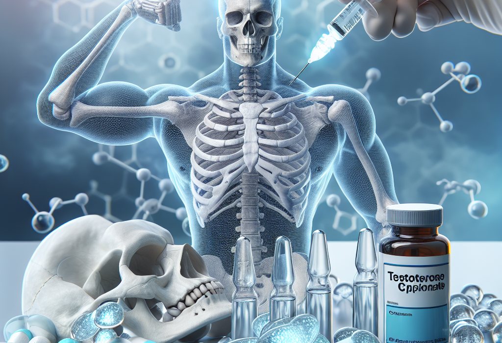 Le rôle de la testostérone cypionate dans l'augmentation de la densité osseuse