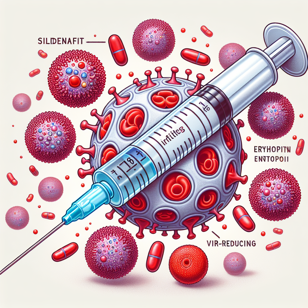 Le sildénafil injecte de l'érythropoïétine viro-réductrice