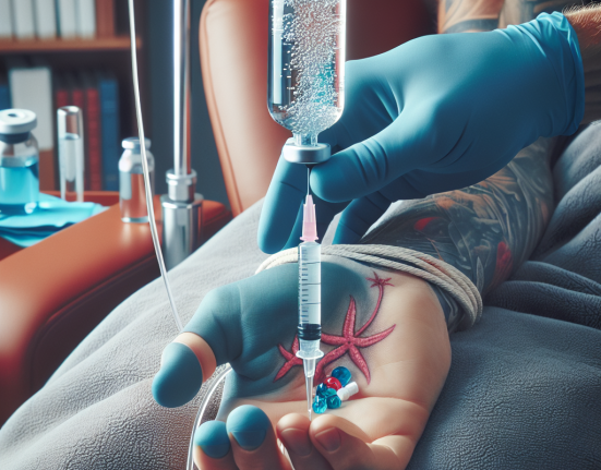 Perfusion de Proviron pour la rééducation après des blessures sportives