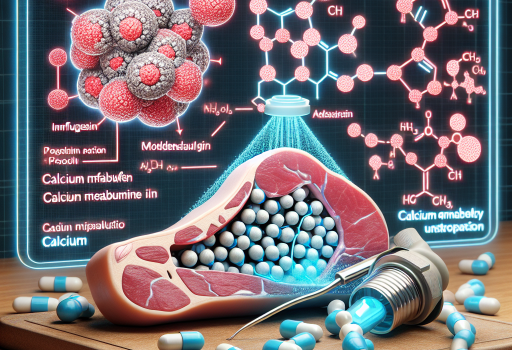 Perfusion de sildénafil pour le métabolisme du calcium dans les viandes