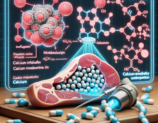 Perfusion de sildénafil pour le métabolisme du calcium dans les viandes