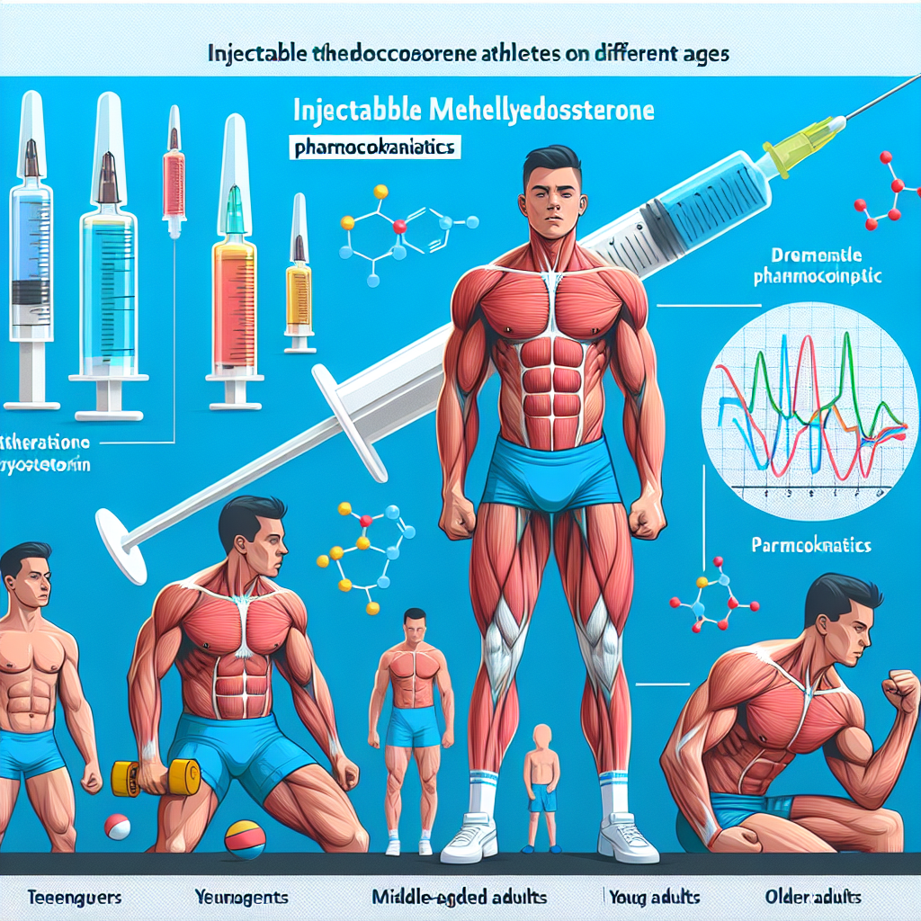 Pharmacocinétique de la méthyltestostérone injectable chez les athlètes d'âges différents