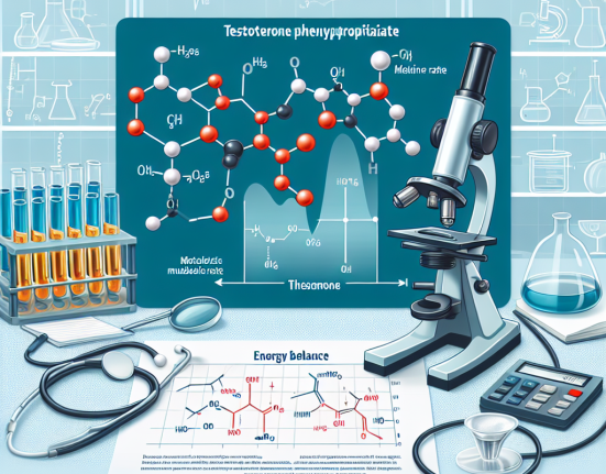Phénylpropionate de testostérone et modifications du bilan énergétique