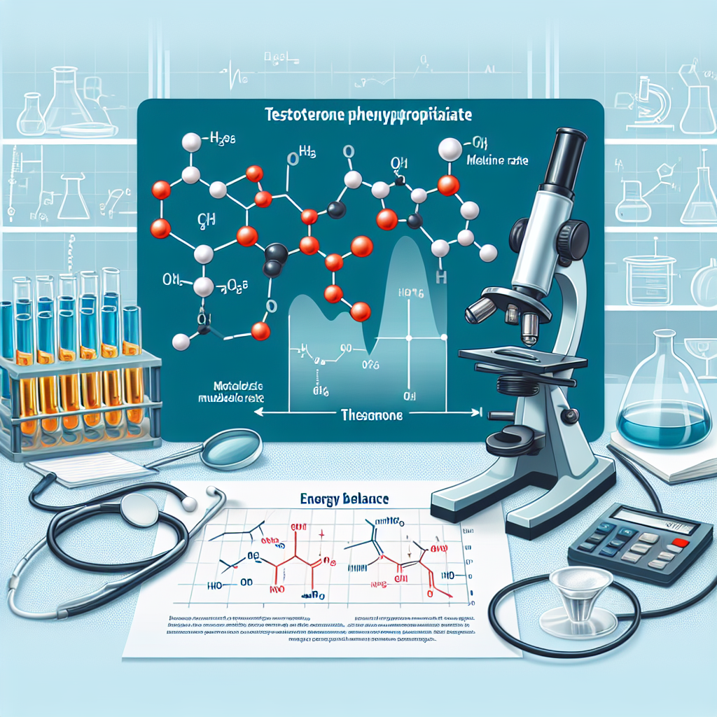 Phénylpropionate de testostérone et modifications du bilan énergétique