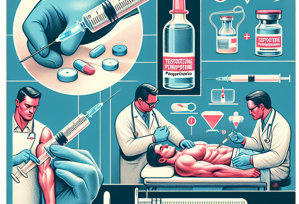 Technique d'injection du phénylpropionate de testostérone