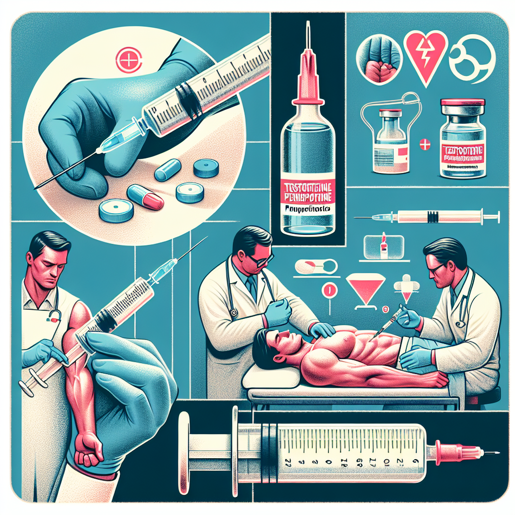 Technique d'injection du phénylpropionate de testostérone