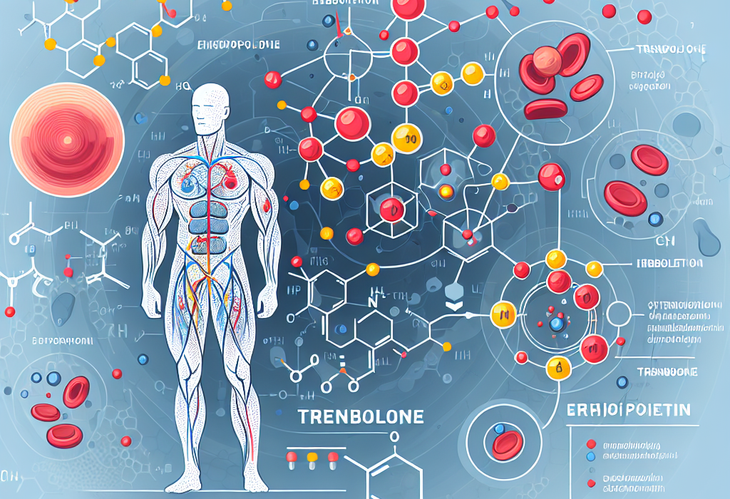 Trenbolone et effet sur la production d'érythropoïétine