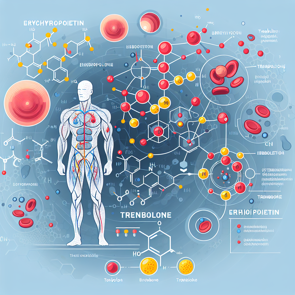 Trenbolone et effet sur la production d'érythropoïétine