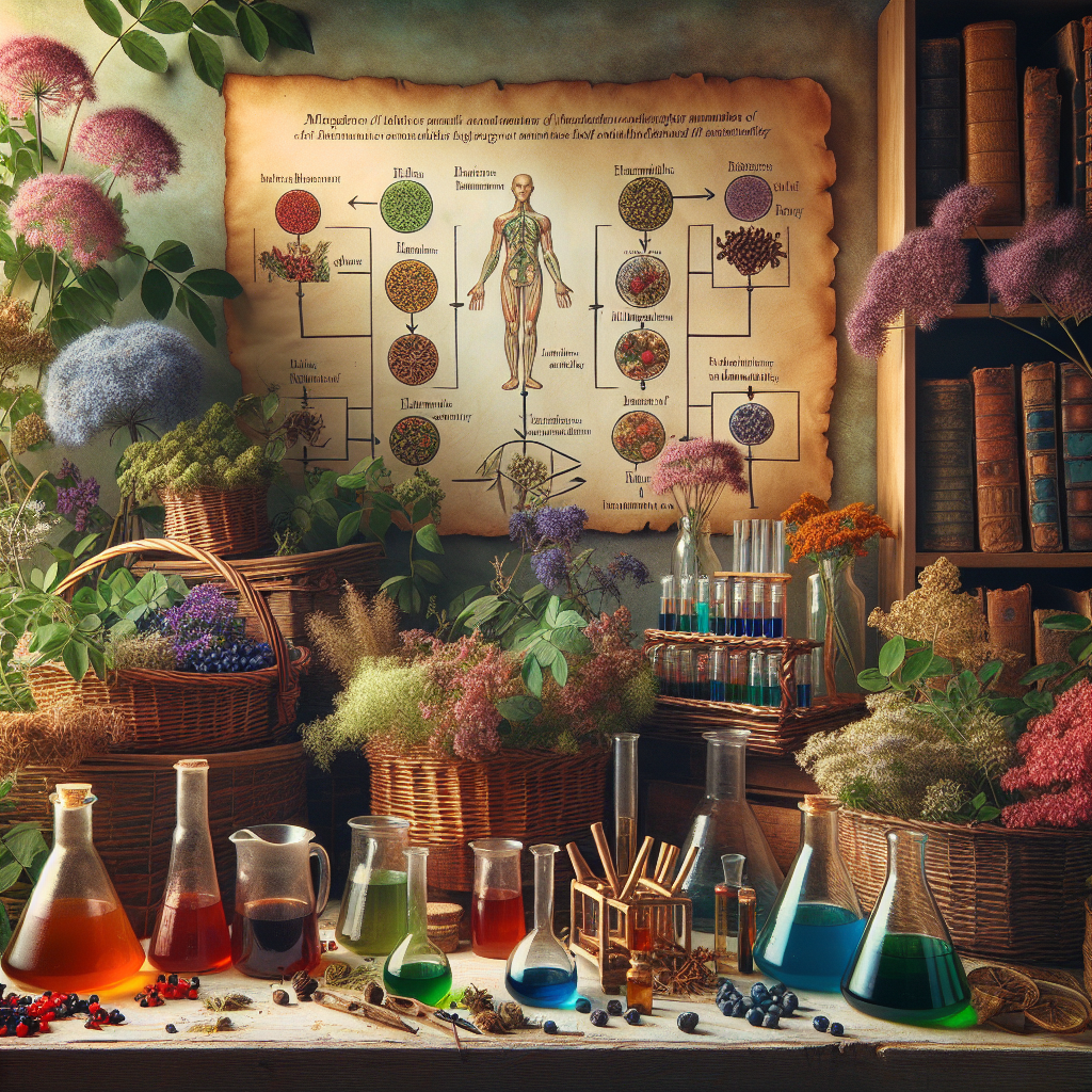 Analyse de l'utilisation d'extraits de plantes pour renforcer l'immunité