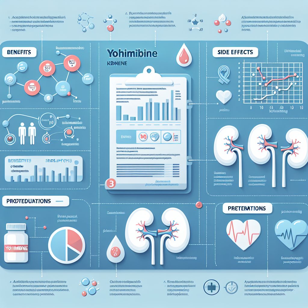 Caractéristiques de l'utilisation de la yohimbine chez les patients atteints de maladies rénales