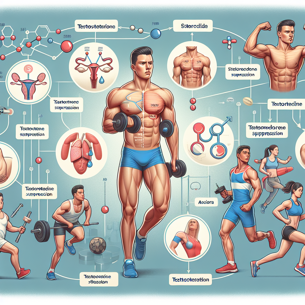 Cours de stéroïdes et suppression de la testostérone