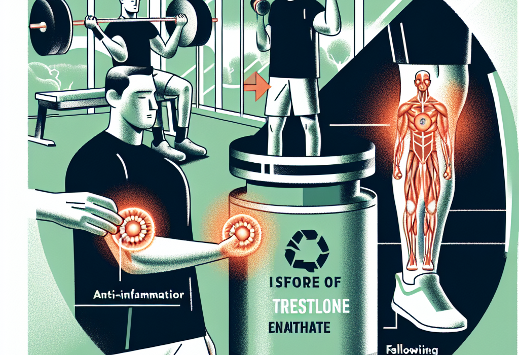 Effet anti-inflammatoire de l'énanthate de tréstolone après l'entraînement