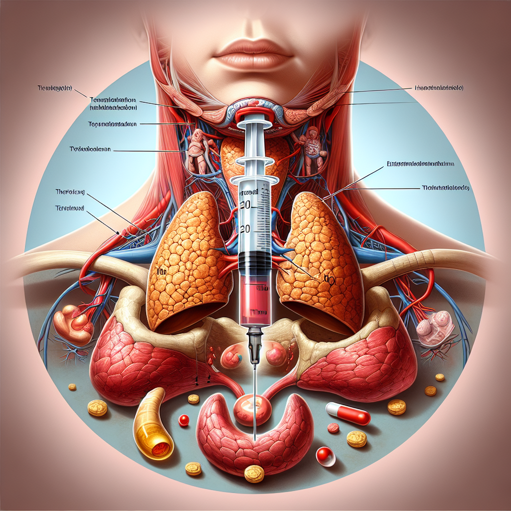 Effet de l'Énanthate de méthénolone injectable sur la glande thyroïde