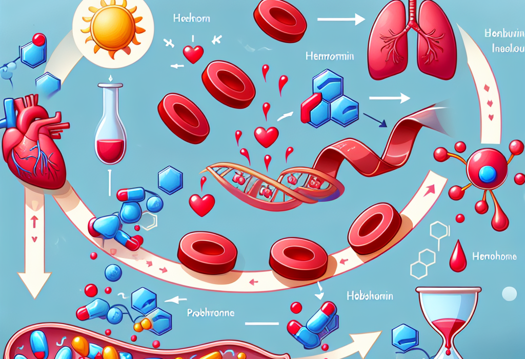 Effet de Prohormon sur le taux d'hémoglobine