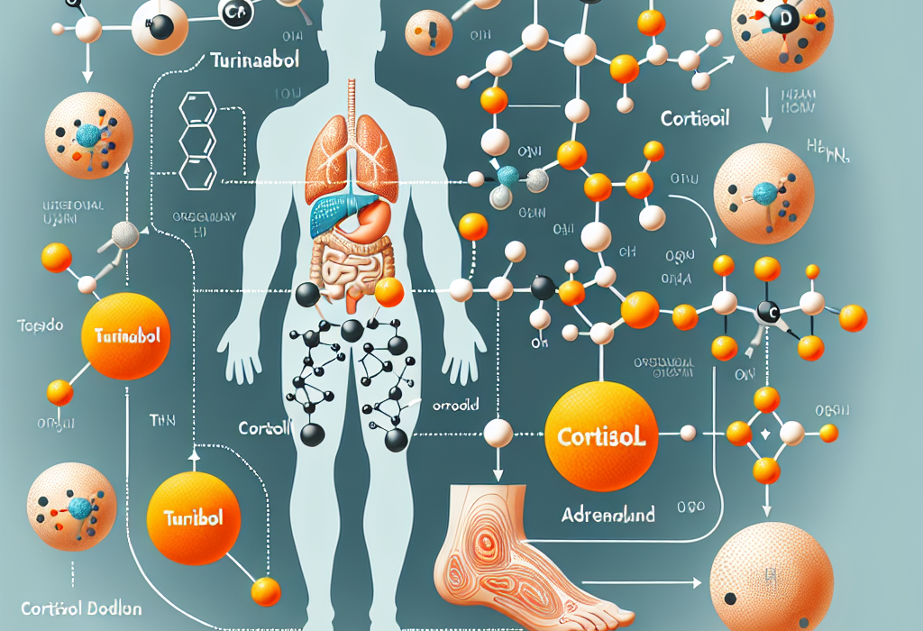 Effet de Turinabol sur la production de cortisol