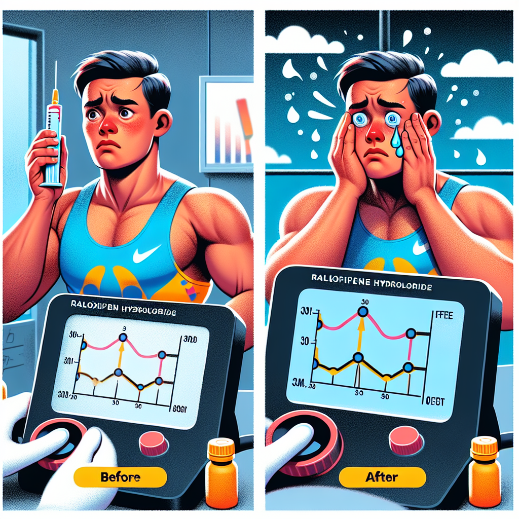 Effet du chlorhydrate de raloxifène sur le taux de cortisol chez les athlètes