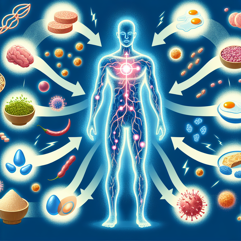 Étude des effets d'un régime riche en protéines sur l'immunité