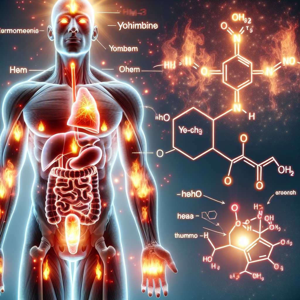 Influence de la yohimbine sur la thermogenèse