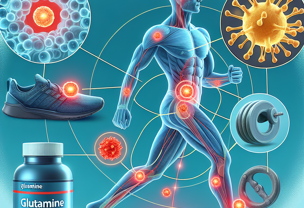 L'effet de la glutamine sur la réponse immunitaire après l'effort