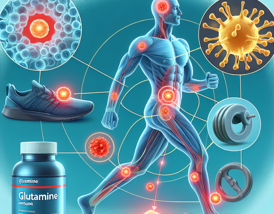 L'effet de la glutamine sur la réponse immunitaire après l'effort