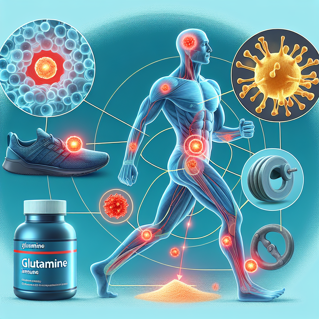 L'effet de la glutamine sur la réponse immunitaire après l'effort