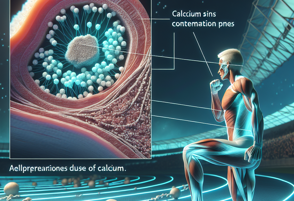 Le rôle du calcium dans la préparation musculaire avant l'effort physique