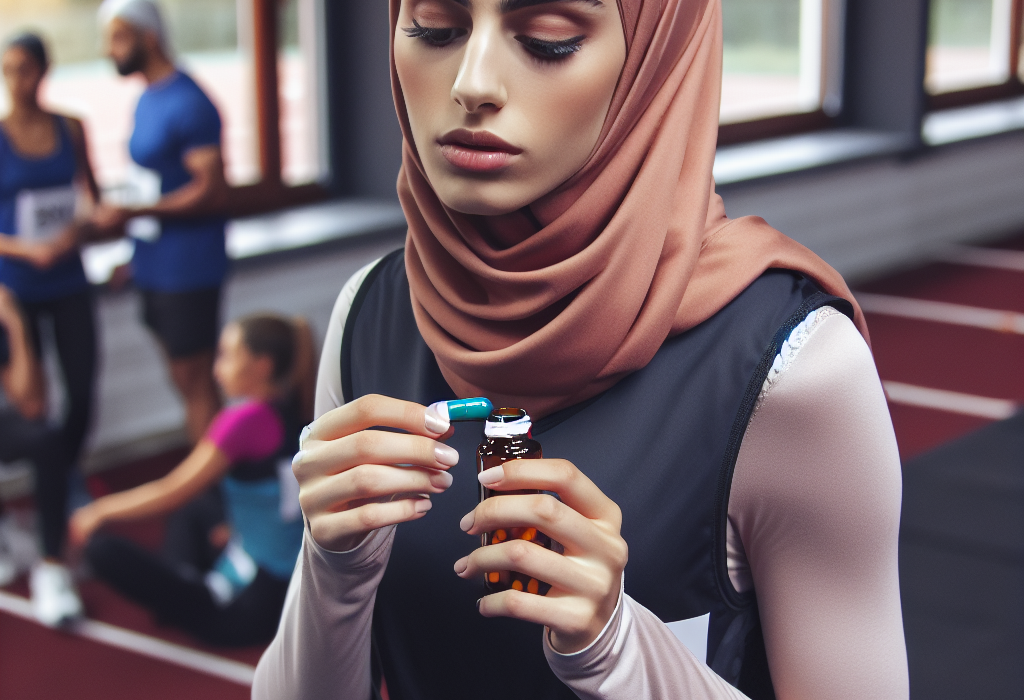 Prise de tranquillisants légers avant les compétitions