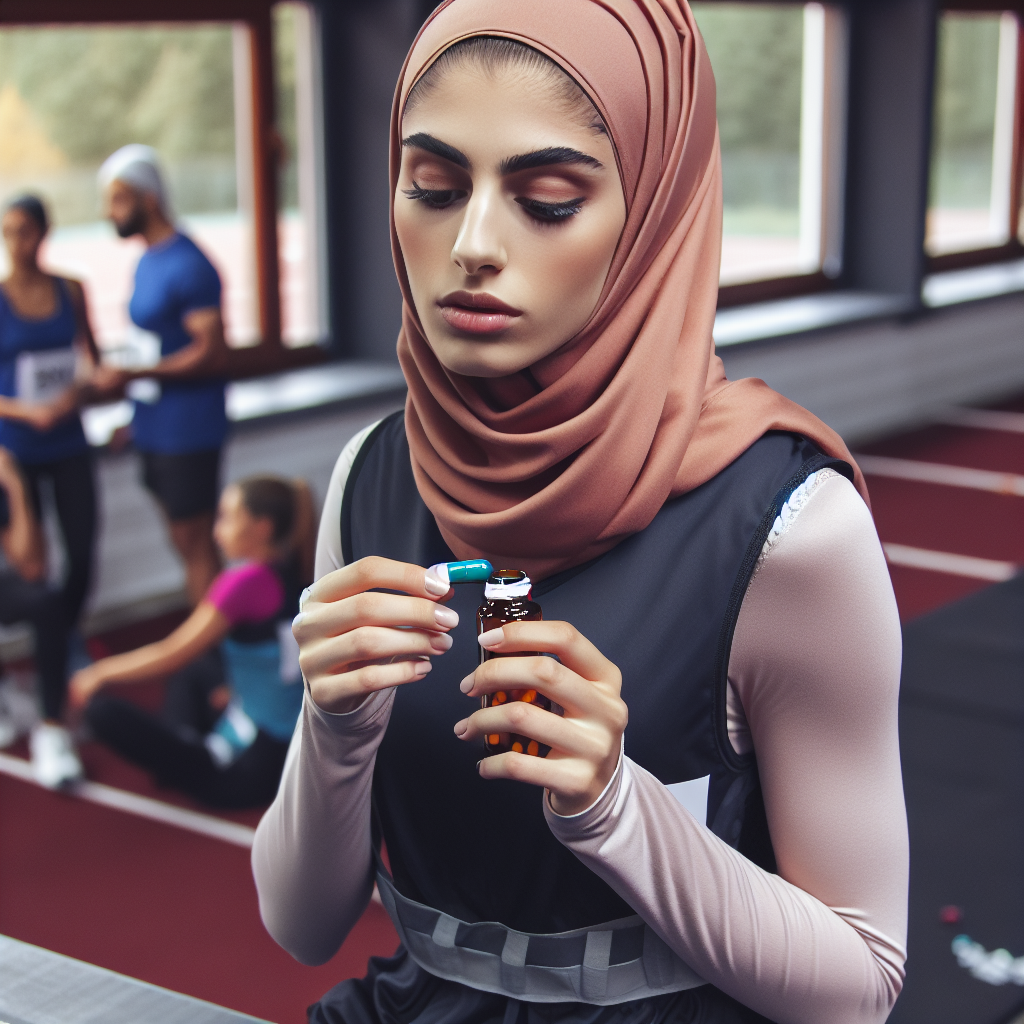 Prise de tranquillisants légers avant les compétitions