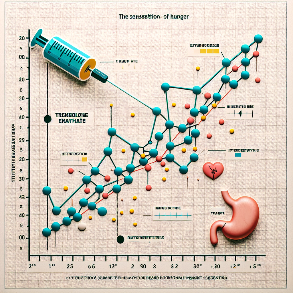 Relation entre le Trenbolone énanthate et la sensation de faim