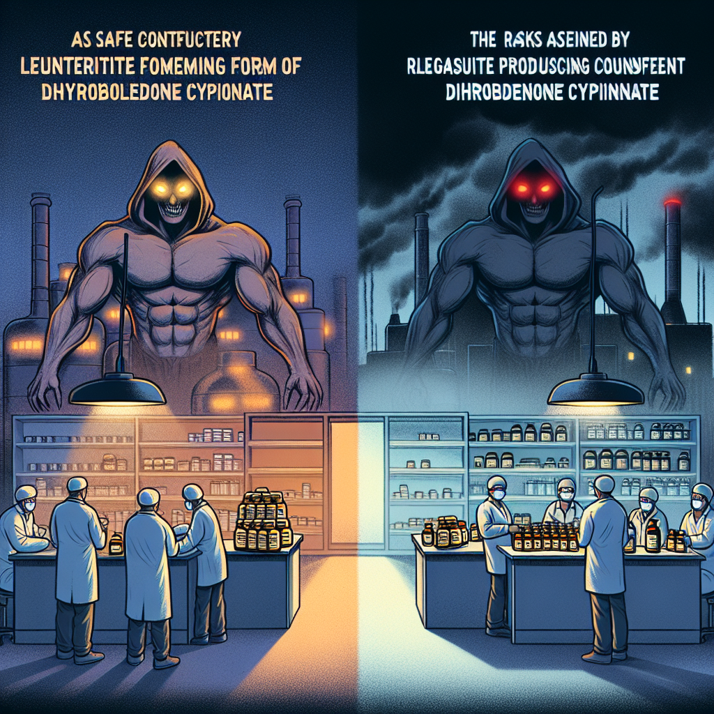 Risques liés aux formes contrefaites de cypionate de dihydroboldenone