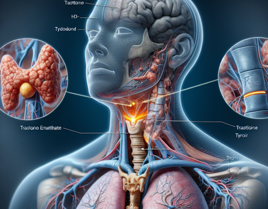 Soutien thyroïdien pendant un cycle d'énanthate de tréstolone