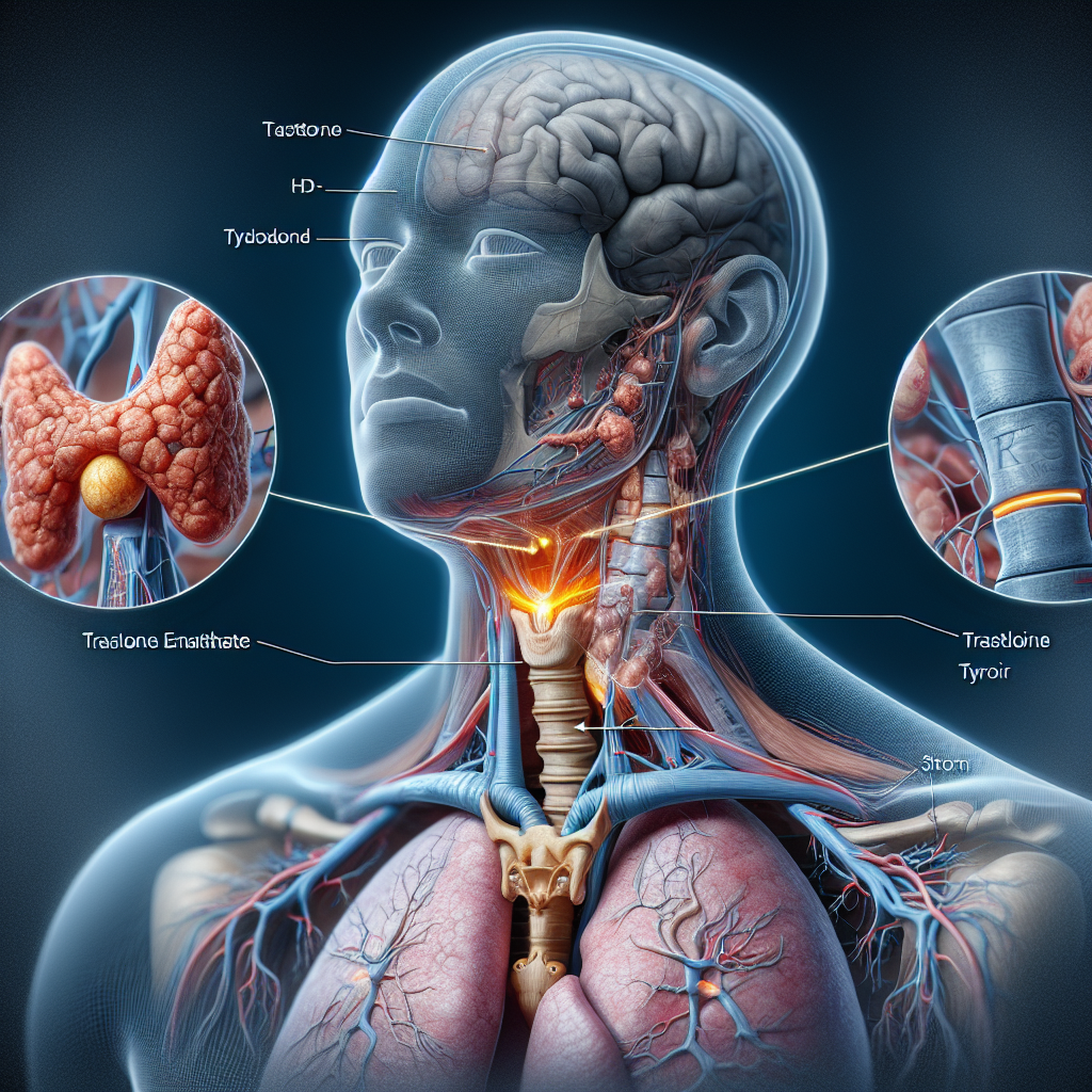 Soutien thyroïdien pendant un cycle d'énanthate de tréstolone