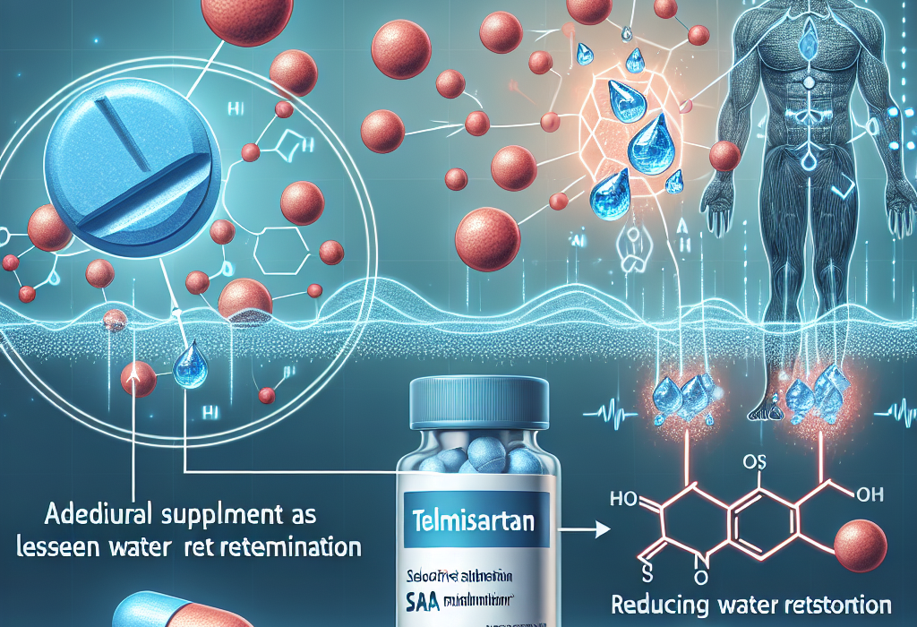 Telmisartan comme traitement d'appoint pour réduire la rétention d'eau lors des traitements par SAA