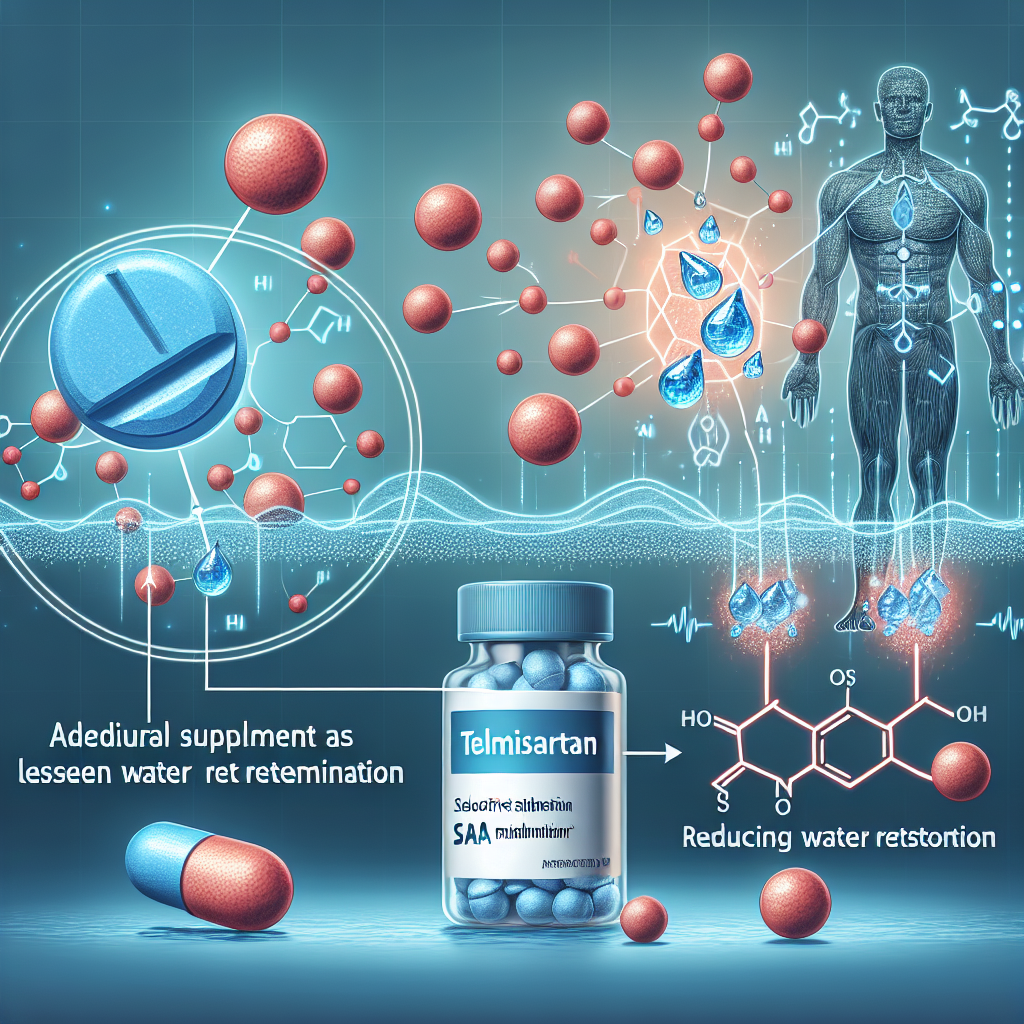 Telmisartan comme traitement d'appoint pour réduire la rétention d'eau lors des traitements par SAA