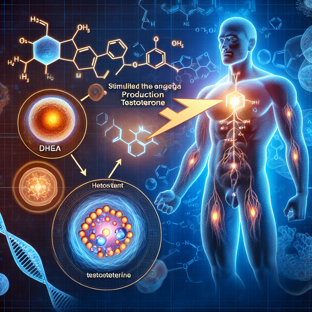 Utilisation de la DHEA pour stimuler la production endogène de testostérone