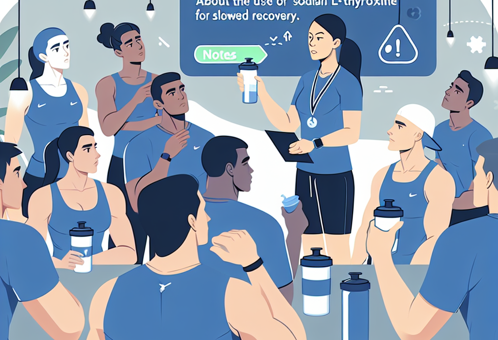 Utilisation de la L-thyroxine sodique chez les athlètes dont la récupération est ralentie