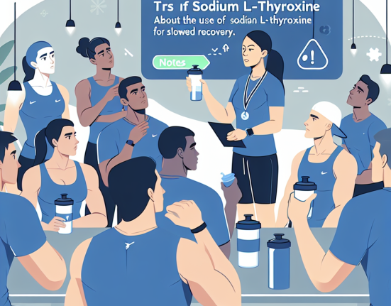 Utilisation de la L-thyroxine sodique chez les athlètes dont la récupération est ralentie