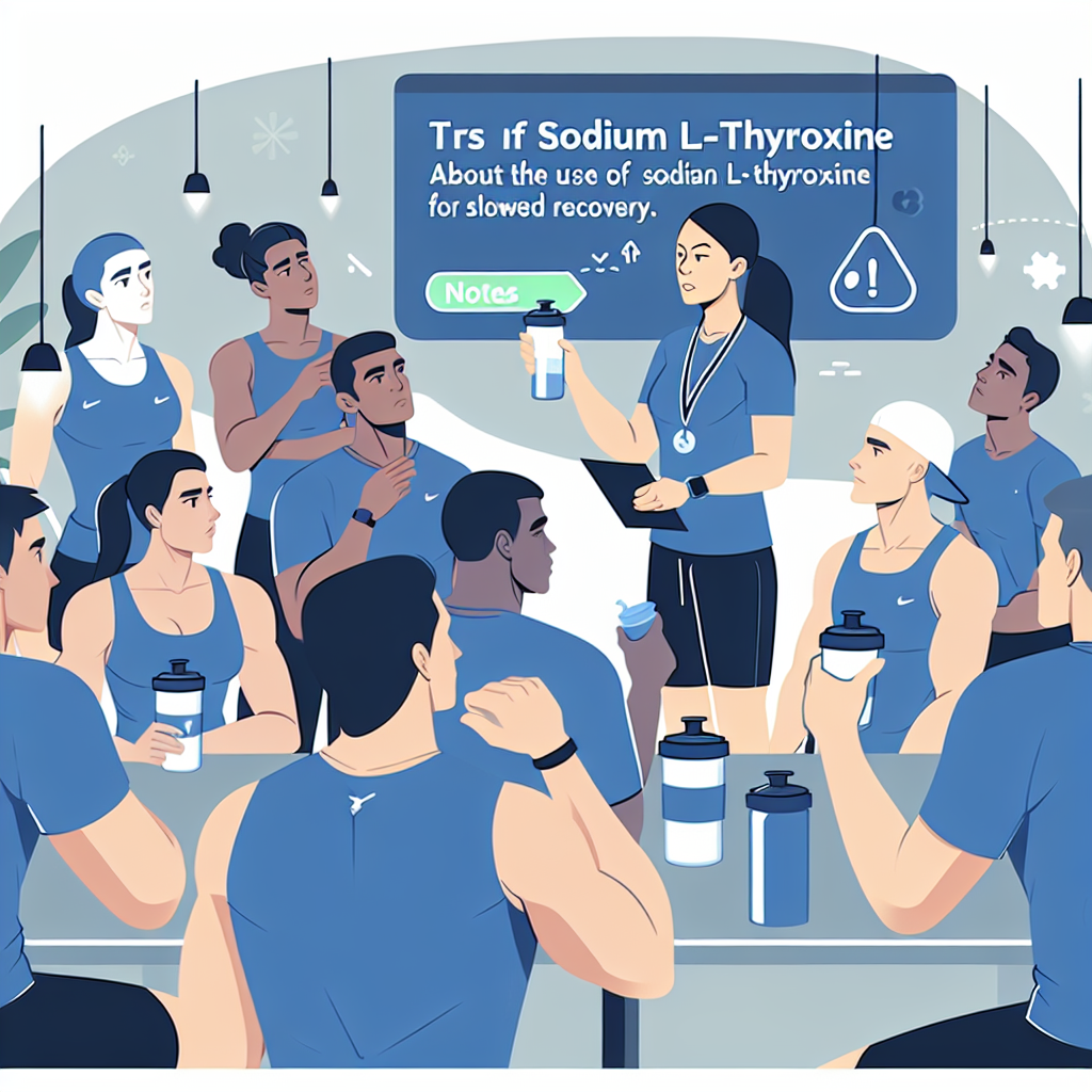 Utilisation de la L-thyroxine sodique chez les athlètes dont la récupération est ralentie